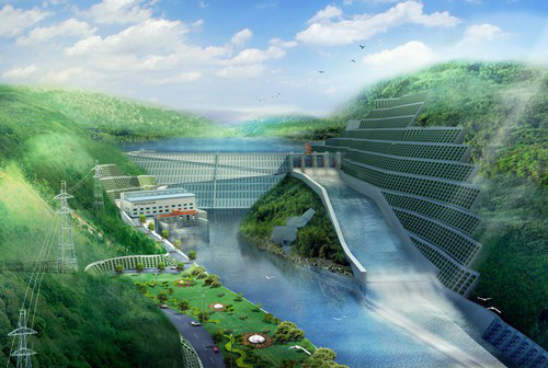 上杭老挝南塔河1号水电站项目